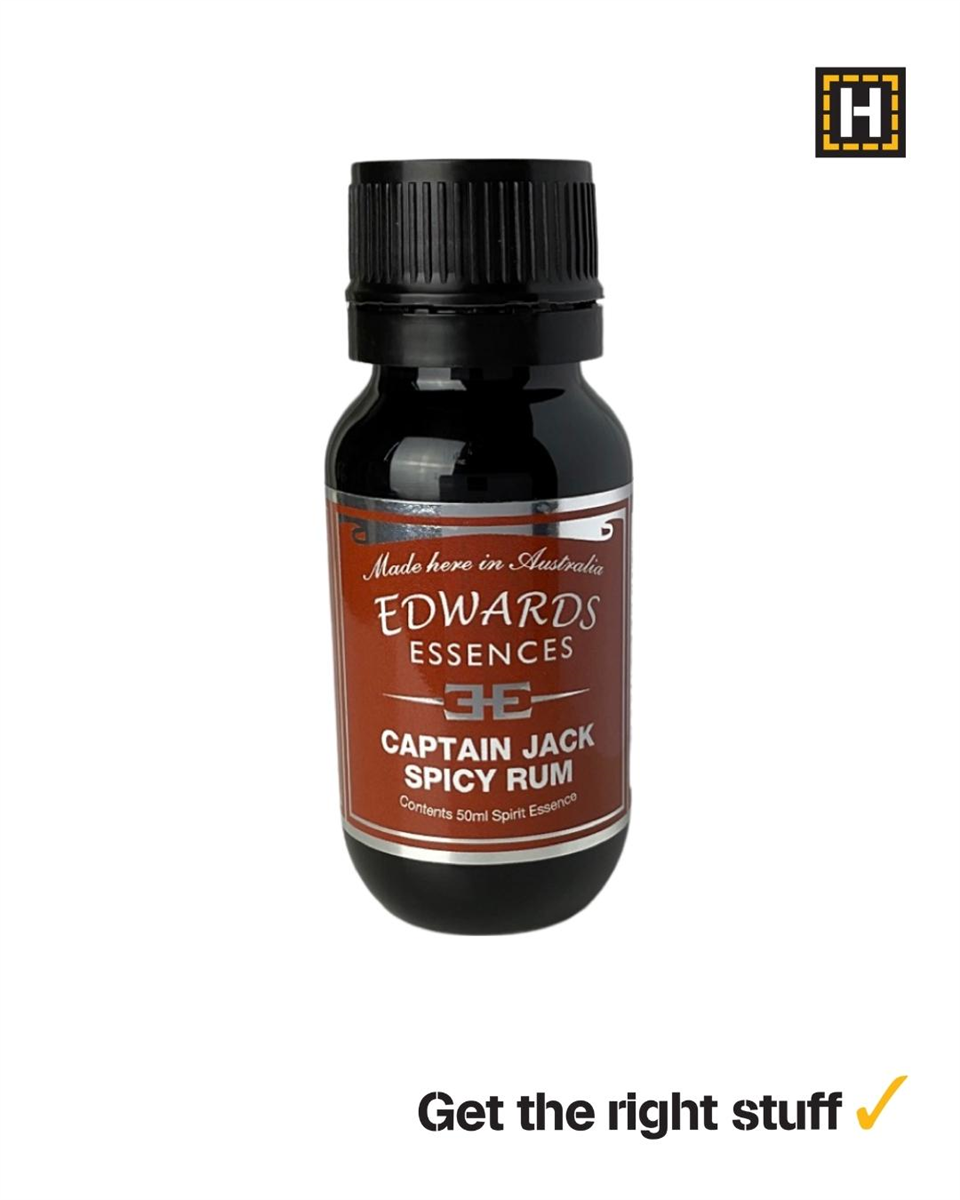 Edwards Essences Captain Jack Spicy Rum Essence view 2