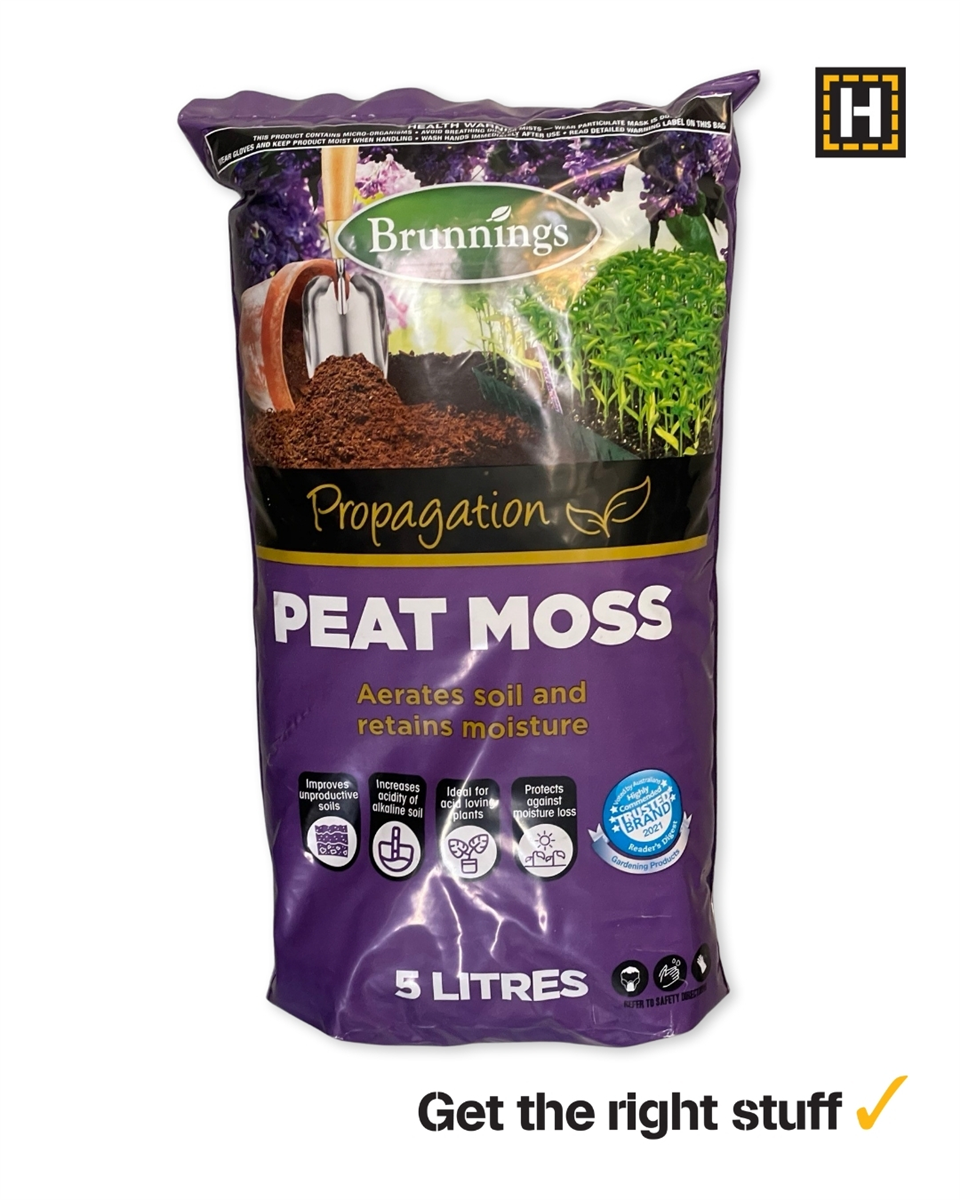 Brunnings Peat Moss 5L
