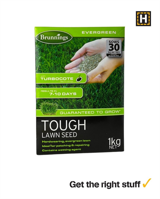 Brunnings Tough Lawn Seed 1kg