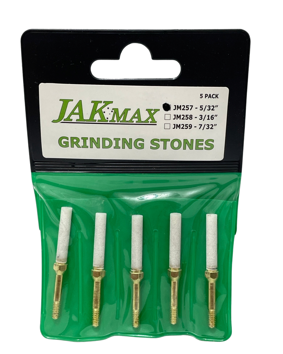 Jak Max 5/32 inch chainsaw grinding stones 5 pack