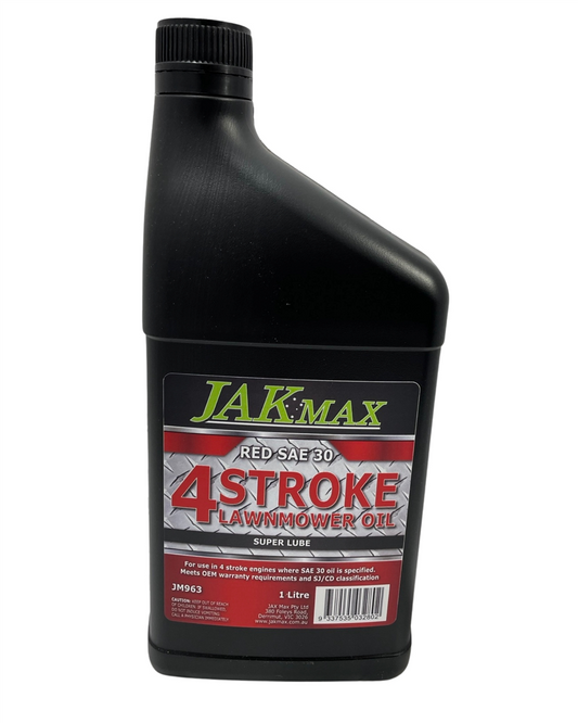 Jak Max SAE 30 4 Stroke Engine Oil 1L (Red)