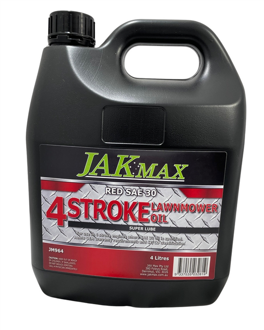 Jak Max SAE 30 4-Stroke Mower Oil 4L