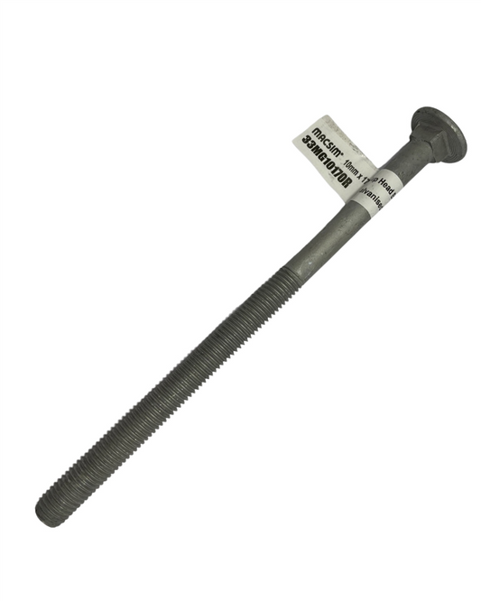 Macsim M10 x 170mm Galvanised Cup Head Bolt & Nut