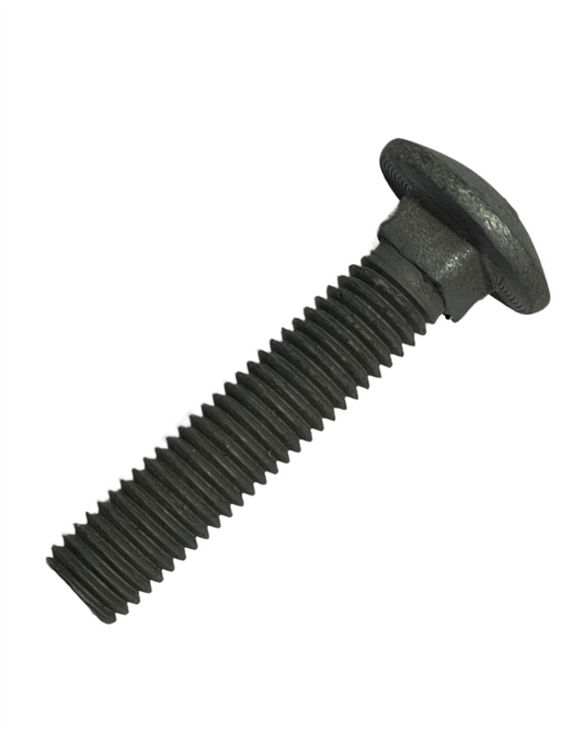 Macsim M10 x 50mm Galvanised Cup Head Bolt & Nut