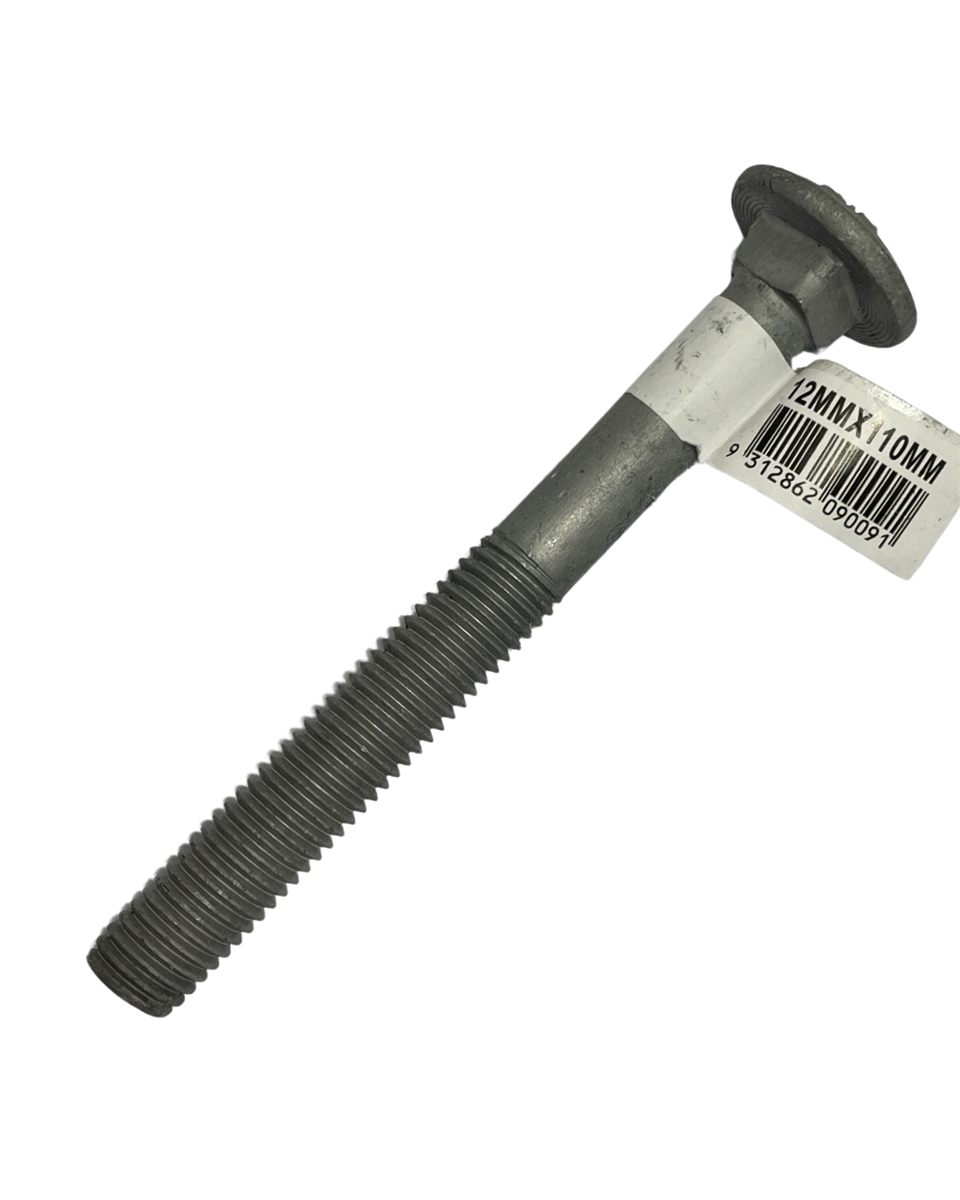 Macsim M12 x 110mm Galvanised Cup Head Bolt & Nut