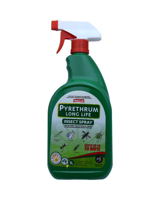 Multicrop Pyrethrum Long Life Insect Spray 1L