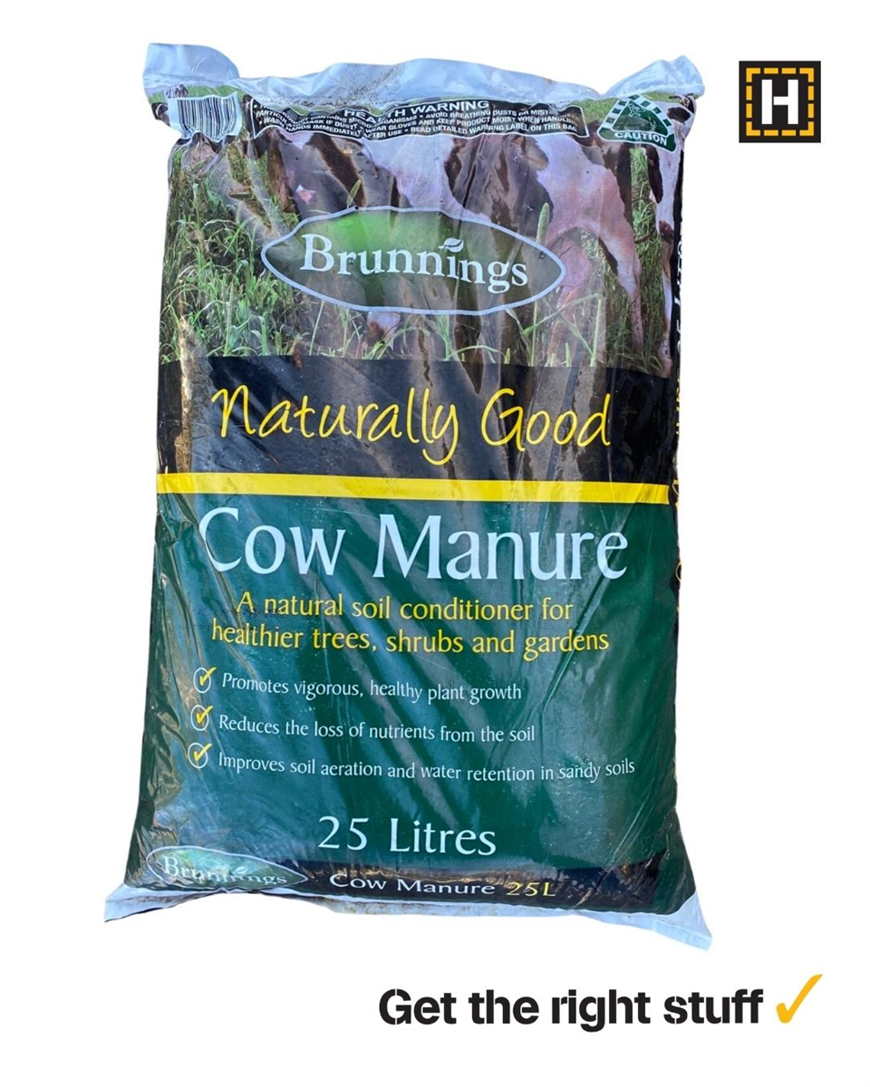 Naturally Good Cow Manure 25L view 2