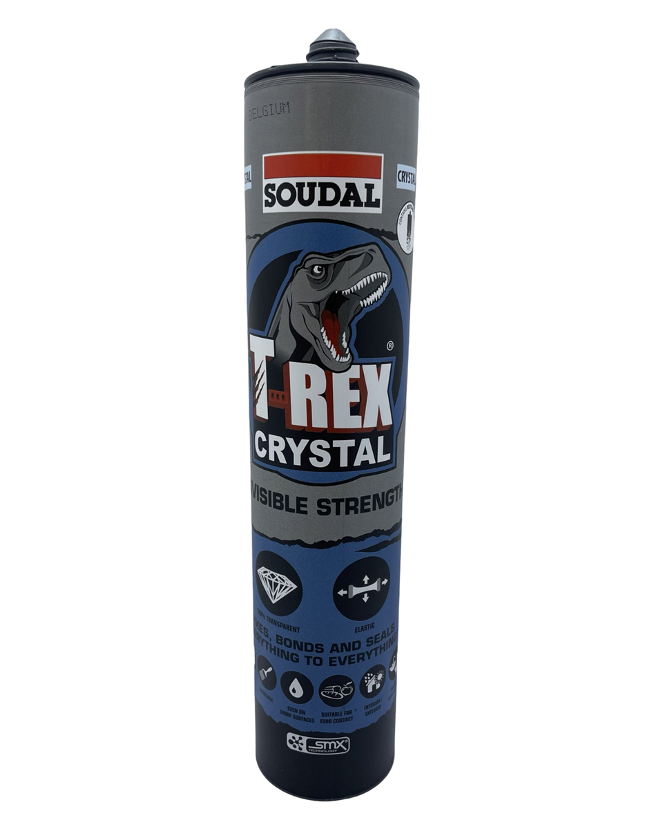 Soudal T-Rex Crystal Clear Sealant and Adhesive view 2