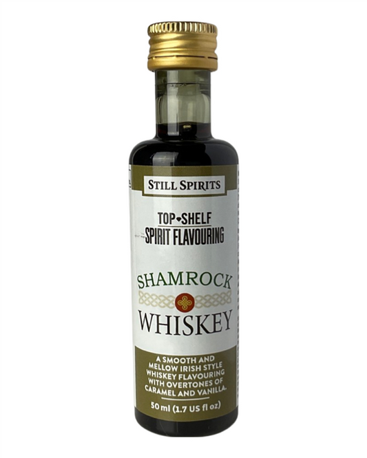 Still Spirits Top Shelf Shamrock Irish Whiskey Essence 50mL bottle