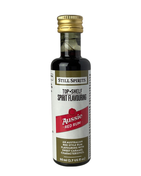 Still Spirits Top Shelf Aussie Red Rum Essence 50mL bottle