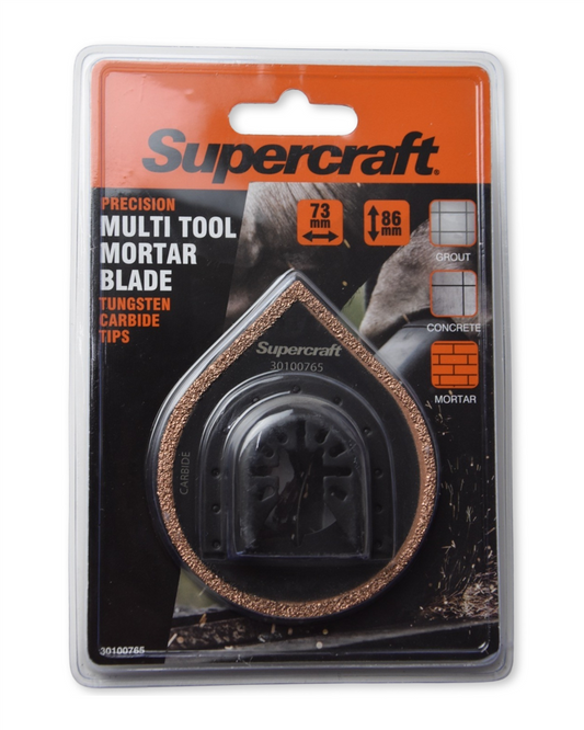 Supercraft Carbide Grout and Mortar Multi-Tool Blade 86mm