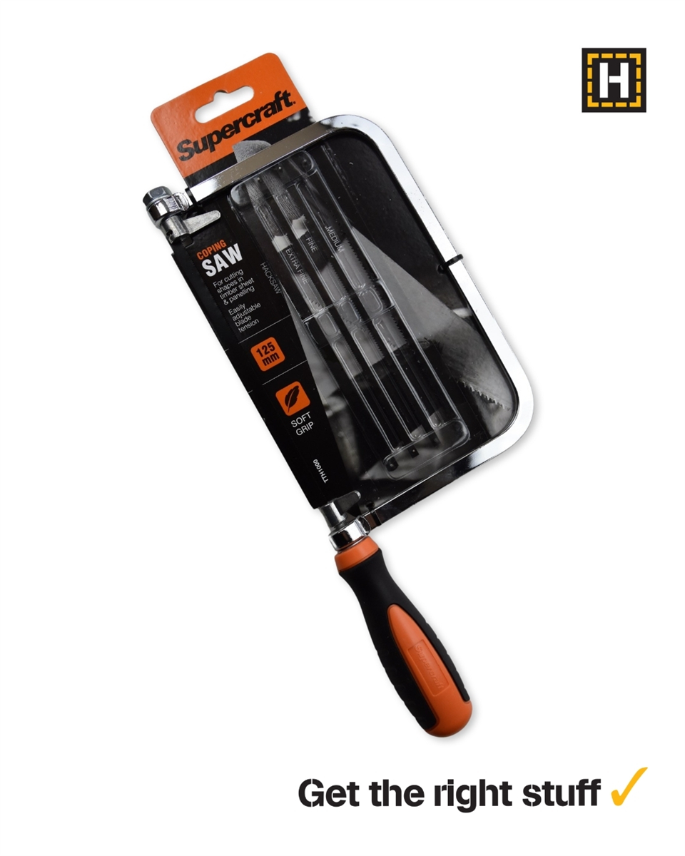 Supercraft Coping Saw, 125mm