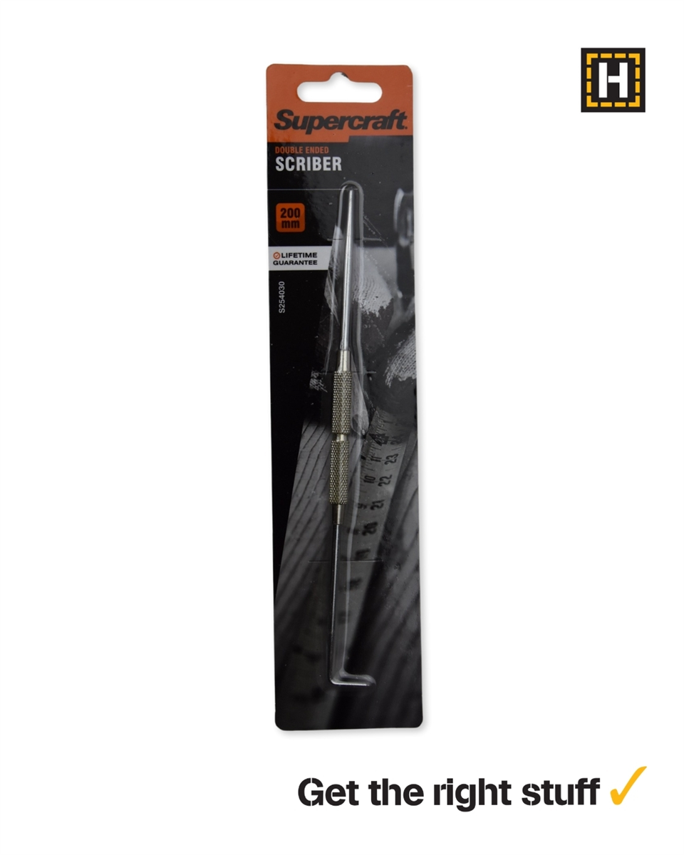 Supercraft double-ended engineers scriber for marking metal