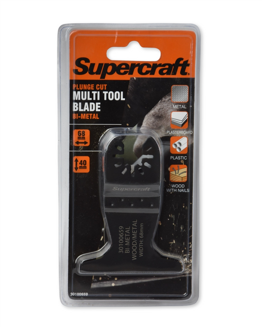 Supercraft Plunge Cut Bi-Metal Multi-Tool Blade 68mm