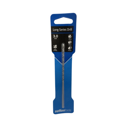 Sutton Blue Bullet Long Series Drill Bit 3.0mm HSS