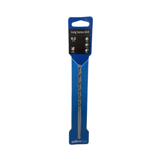 Sutton Blue Bullet Long Series Drill Bit 6.0mm HSS
