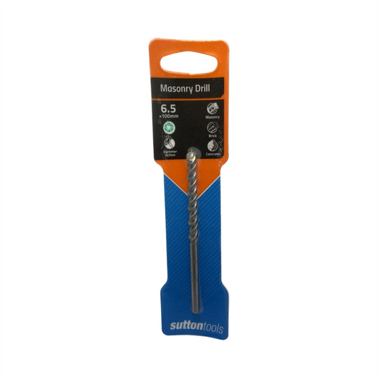 Sutton D600 Masonry Drill Bit 6.5mm x 100mm Straight Shank