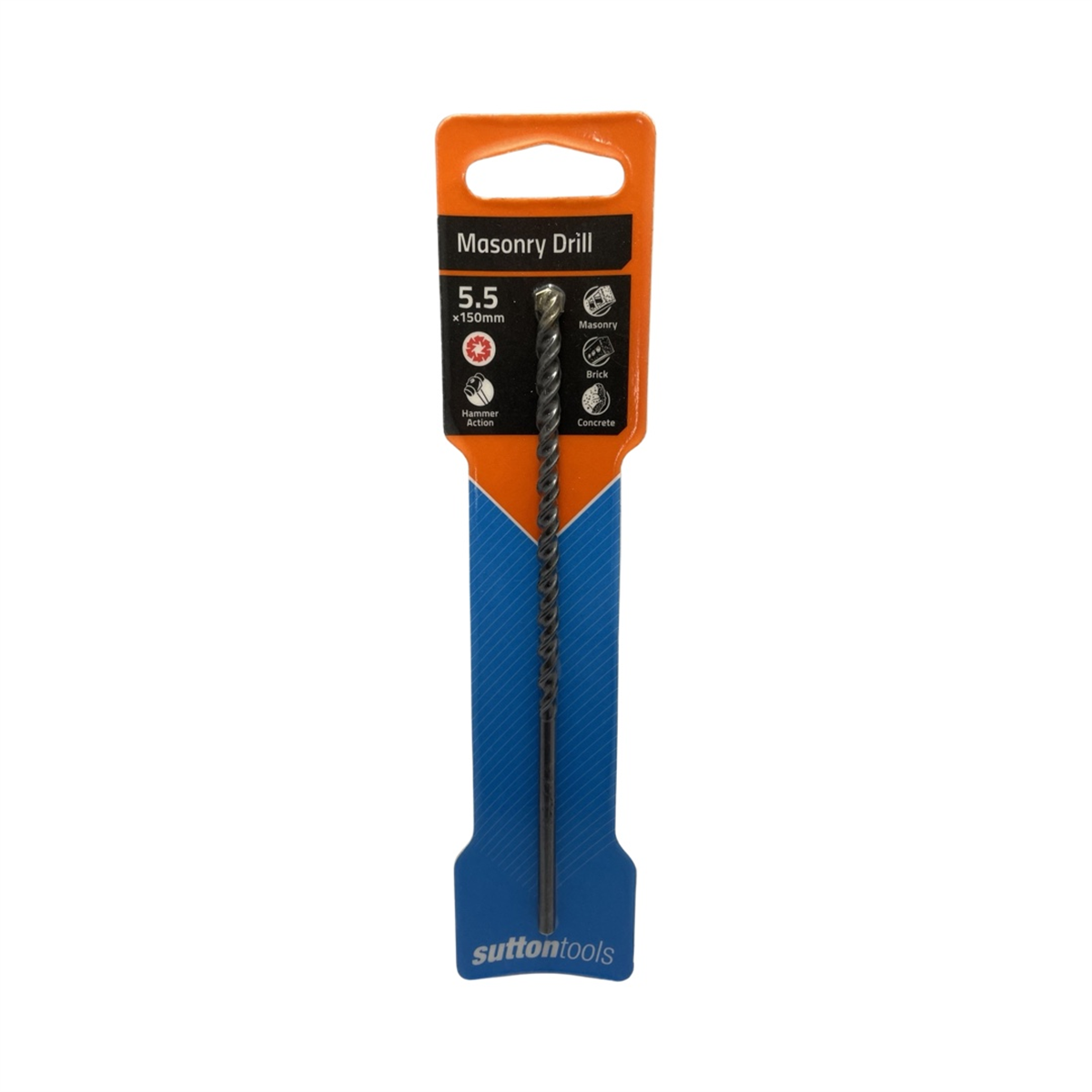 Sutton D601 Masonry Drill Bit 5.5mm x 150mm Straight Shank