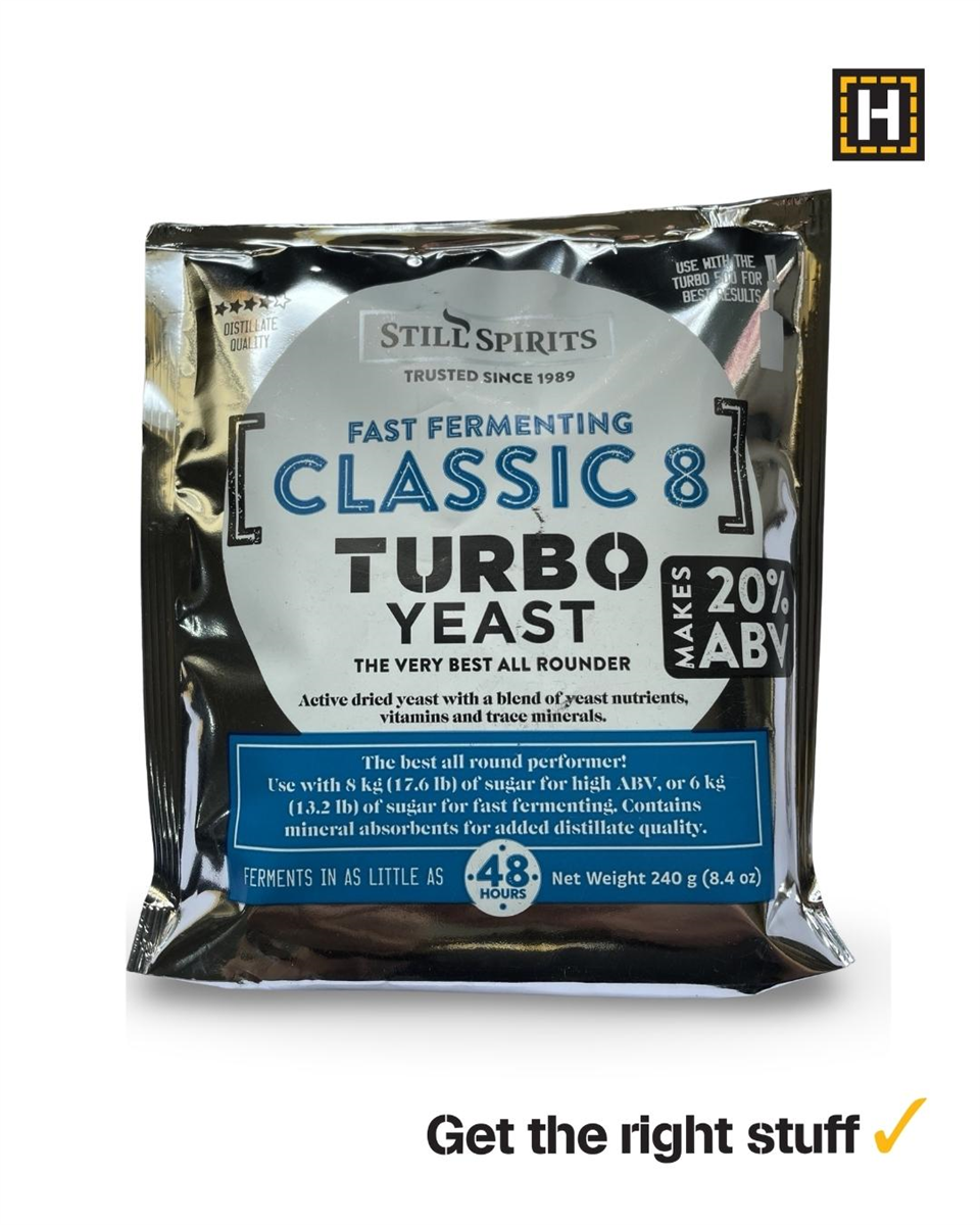 Still Spirits Turbo Classic Distilling Yeast