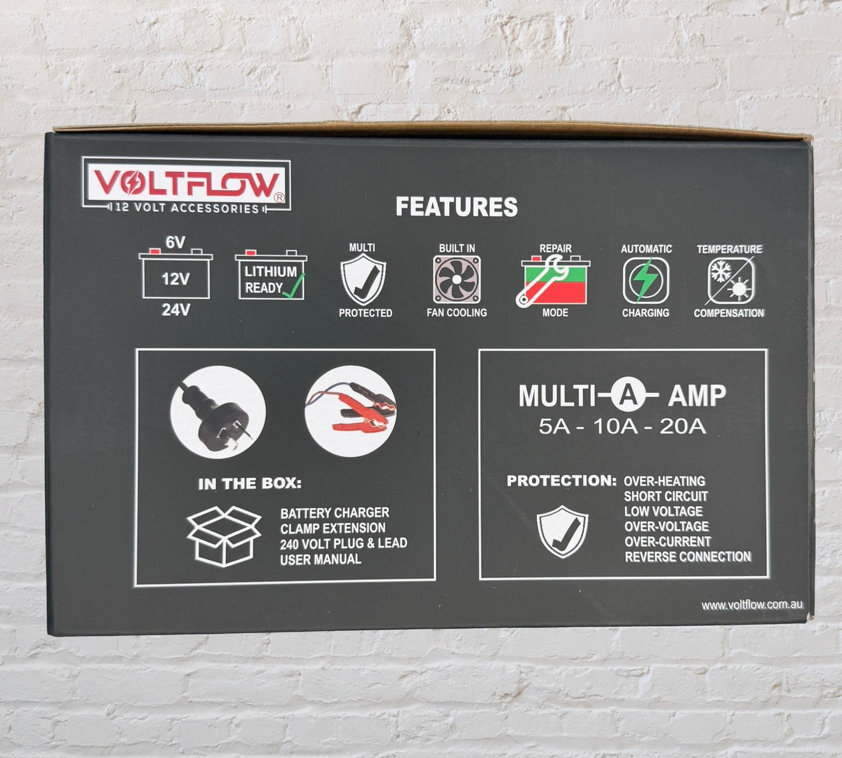 Voltflow - Battery Charger 30AMP 6/12/24V view 4