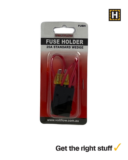 Voltflow - Fuse Holder Wedge 20A Card 1pce